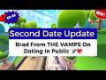 Brooke and Jubal Second Date Update | Brad From THE VAMPS On Dating In Public 🎤💘