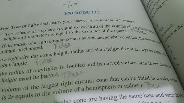 Maths Exemplar class 9 q 3 ex. 13.2|Surface Area and volume