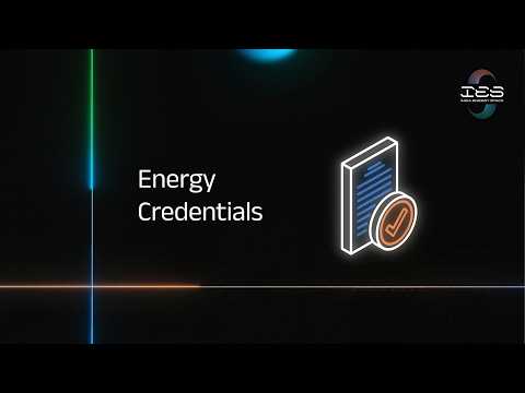 IES: Energy Credentials - Digital Customer Onboarding