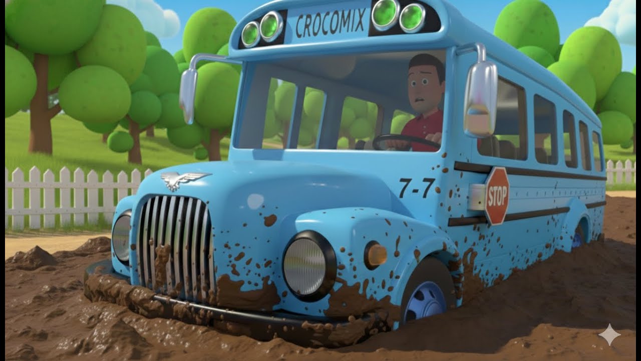 Wheels on the Bus of Colors || Come and learn the colors! 127