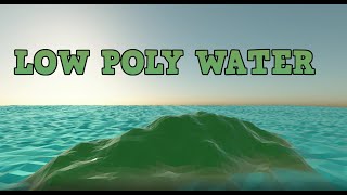HOW TO GODOT: Low Poly Water Tutorial