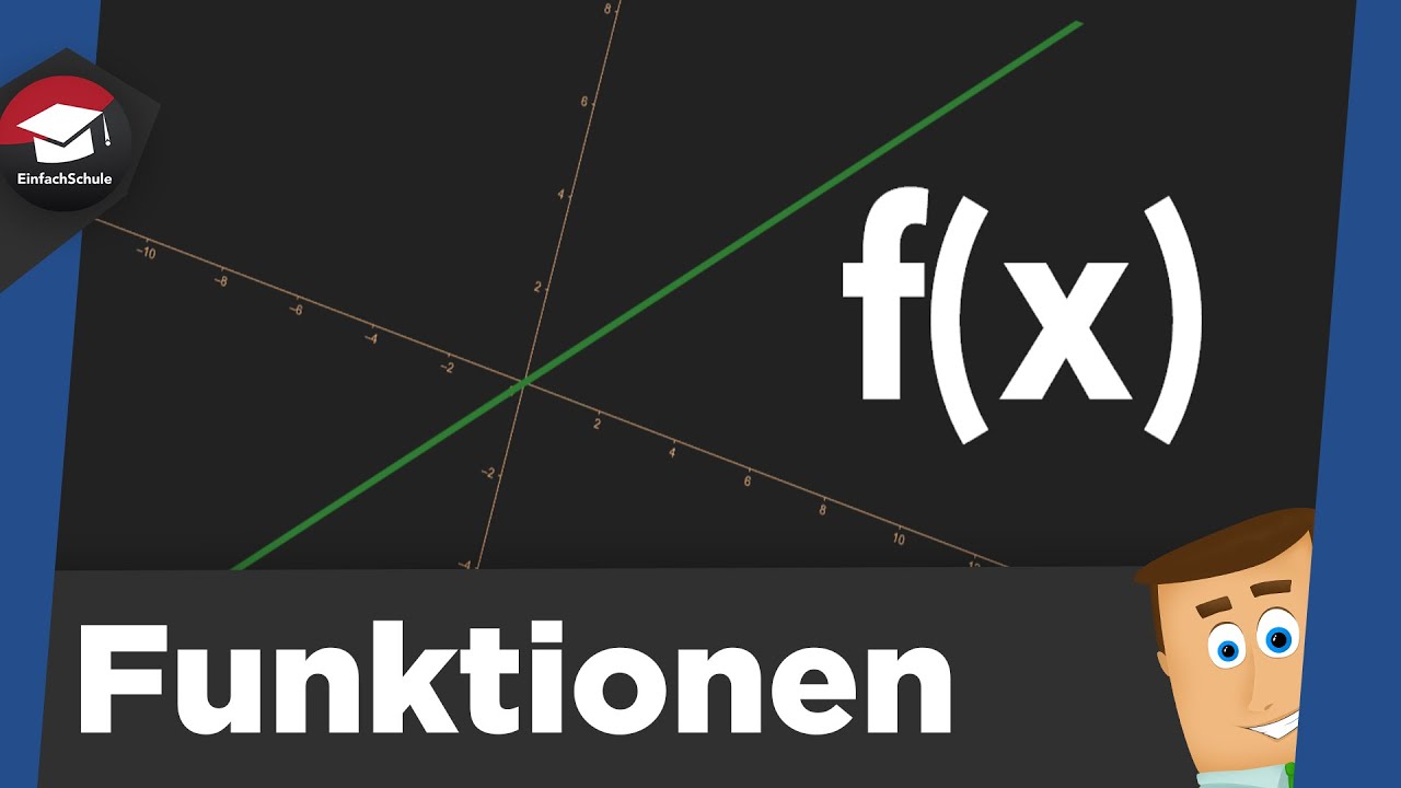 Was ist eine Funktion, mit Wertetabelle und Koordinatensystem | Mathe by Daniel Jung