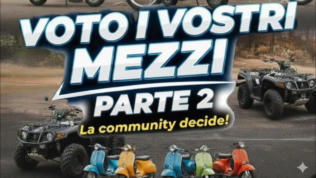 Voto i vostri mezzi parte 2🚀