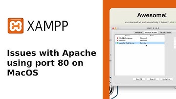 Troubleshooting Apache Issues on XAMPP with Port 80 on MacOS