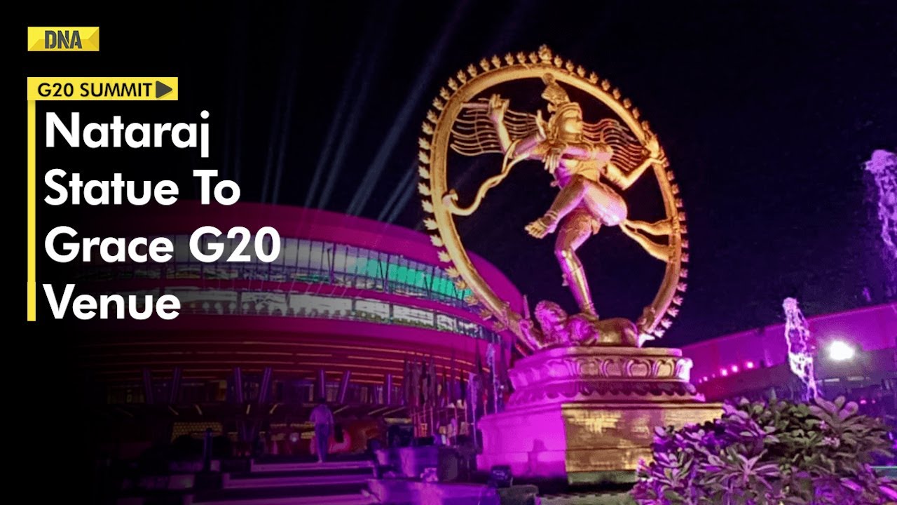 G20: Bharat Mandapam welcomes world leaders with a huge Nataraja statue;  know all about it