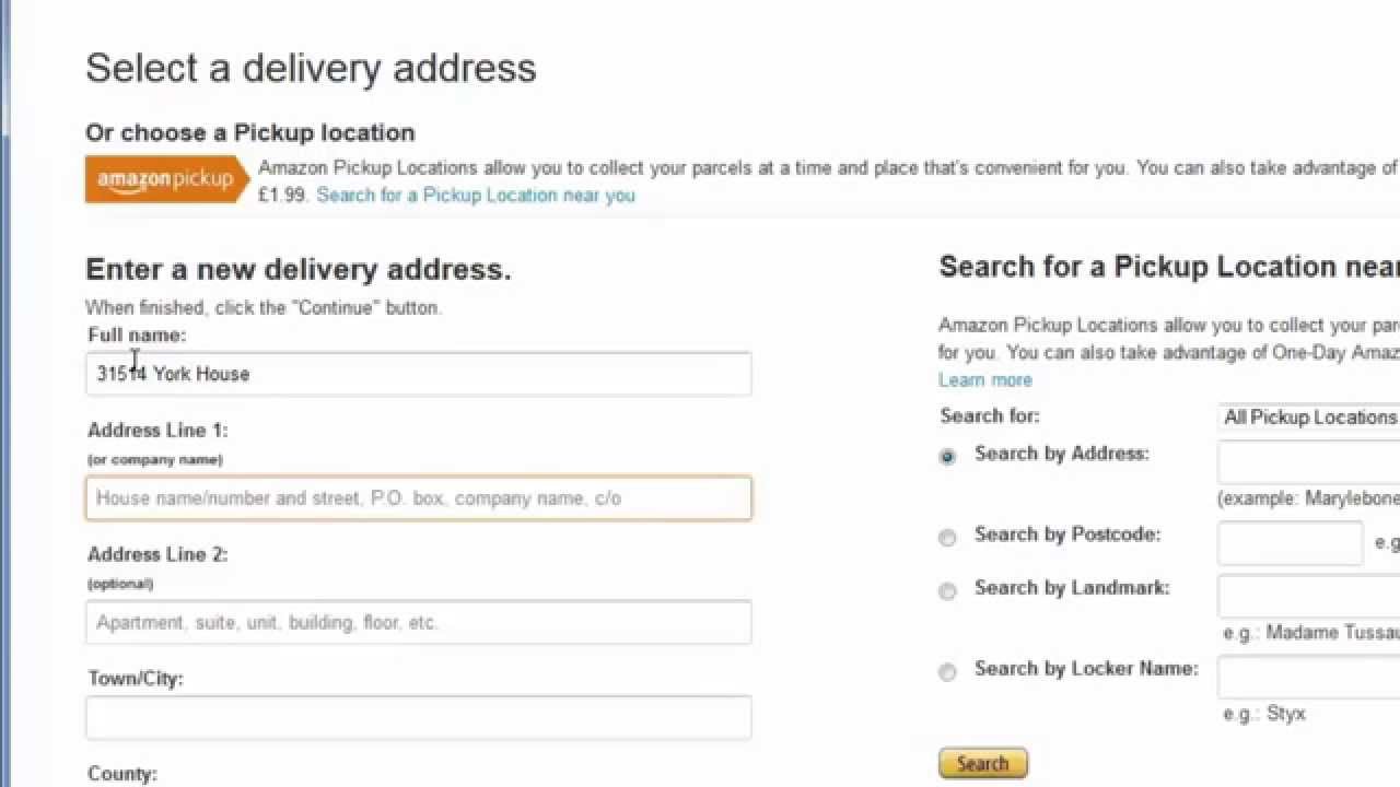 Shopping at amazon.co.uk from outside the UK with forward2me.com ...