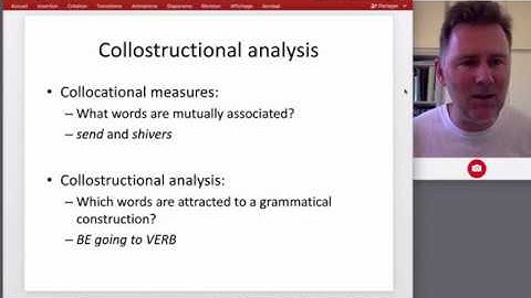 Collostructional analysis