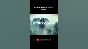 Create AMAZING 3D Parallax Website | HTML/CSS/JS + GSAP Explained (2025) #shorts