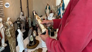 Download Lagu Meer dan honderd religieuze beelden uit erfenis pastoor Peters in de verkoop MP3