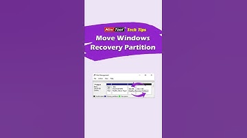 How to Move Recovery Partition in Windows? #partition #partitioning