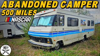 Will an ABANDONED Camper RUN & DRIVE 500 MILES for a NASCAR Race!? screenshot 4