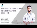 Lesson 1 (BLOCK I) | Hospital planning & Administration | MHH011 | MBA | Kerala's No1 IGNOU Coaching