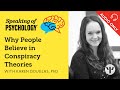 Why People Believe in Conspiracy Theories, with Karen Douglas, PhD