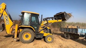 Heavy-Duty Performance | JCB 3DX Eco Xpert, Mahindra 585 & Powertrac 439 Mud Work
