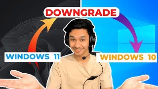 Cara Downgrade Windows 11 ke Windows 10 ! File dan Data Aman !