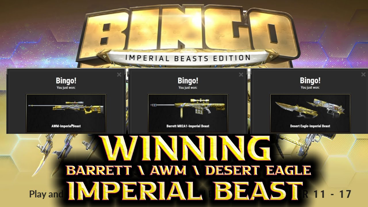 Imperial Beast Bingo | Crates Opening | Crossfire West