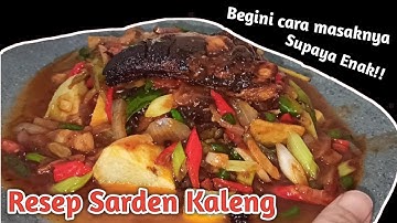 CARA MASAK SARDEN KALENG SUPER ENAK