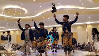 اقوى رقص يمني 🇾🇪 بتشوفه | مع الفنان اسامه الشريجه { رقص فرقه الجميل } | 2022