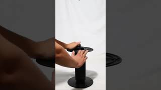 Pedestal Pneumático para Mesa RV | Ajuste de Altura Motorhome Camper Trailer