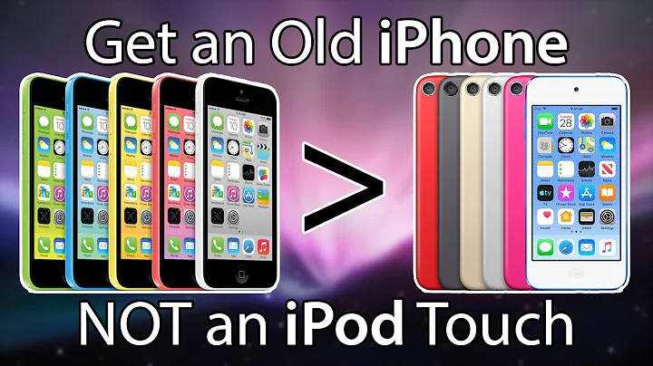 Get an old iPhone, not an iPod Touch!