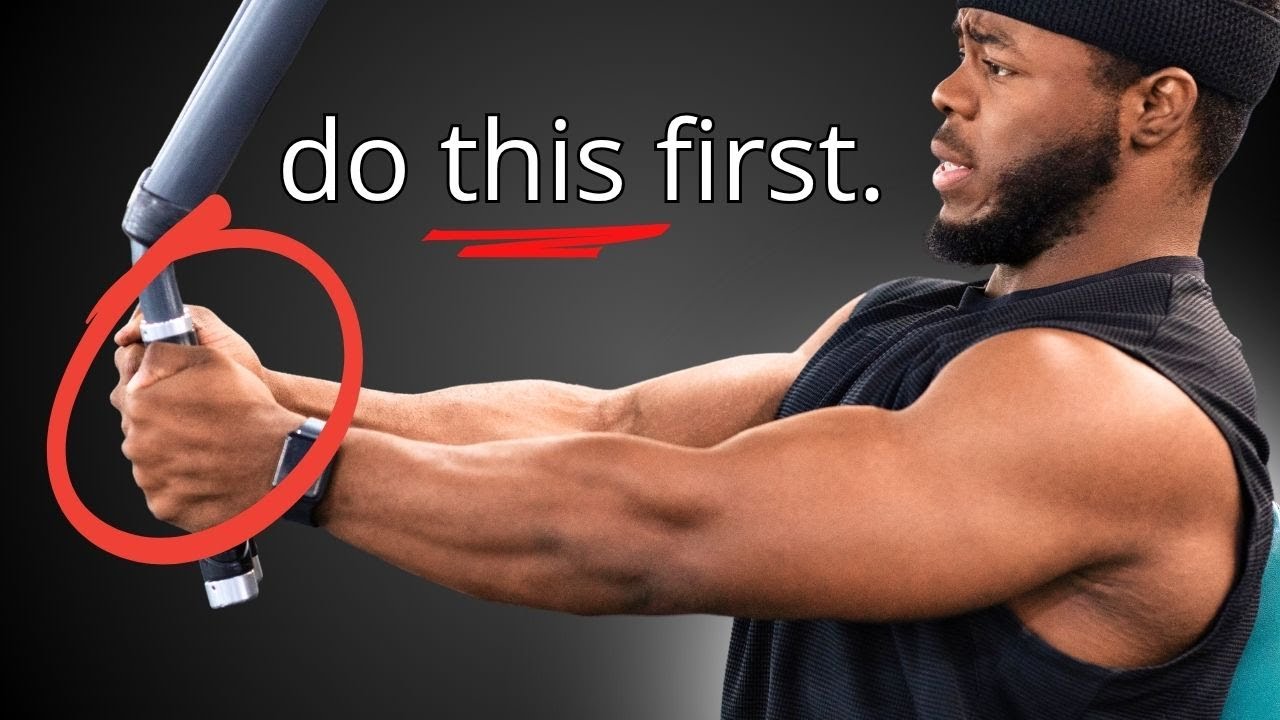 Pec First Point Do THIS On Pec Deck FIRST - YouTube