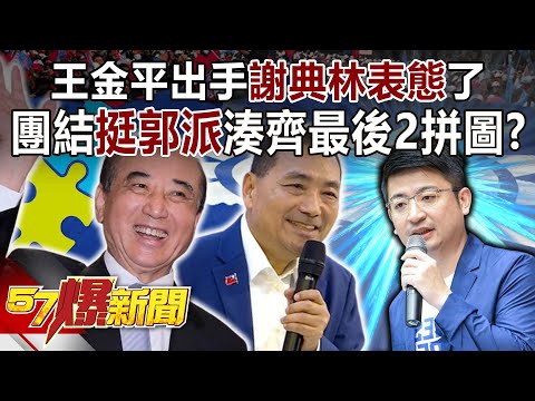 王金平出手謝典林表態了！ 團結「挺郭派」湊齊最後2拼圖？！-黃暐瀚 張斯綱 徐俊相《57爆新聞》20231213-4