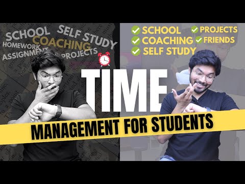 ULTIMATE Time Management Tips For All Students | How To Manage School And Coaching? Time Table