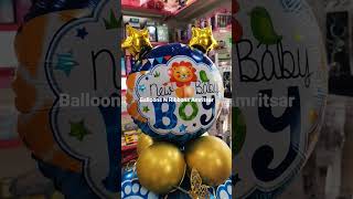 Baby Boy Balloon Bouquet by Balloons N Ribbons Amritsar balloons babyboy babyshower babylove