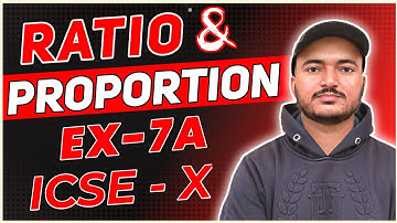 Ratio and Proportion | Class 10th Math Ex - 7A | Que. - 18 to 26 | R.S.Aggarwal Math | ICSE MATH
