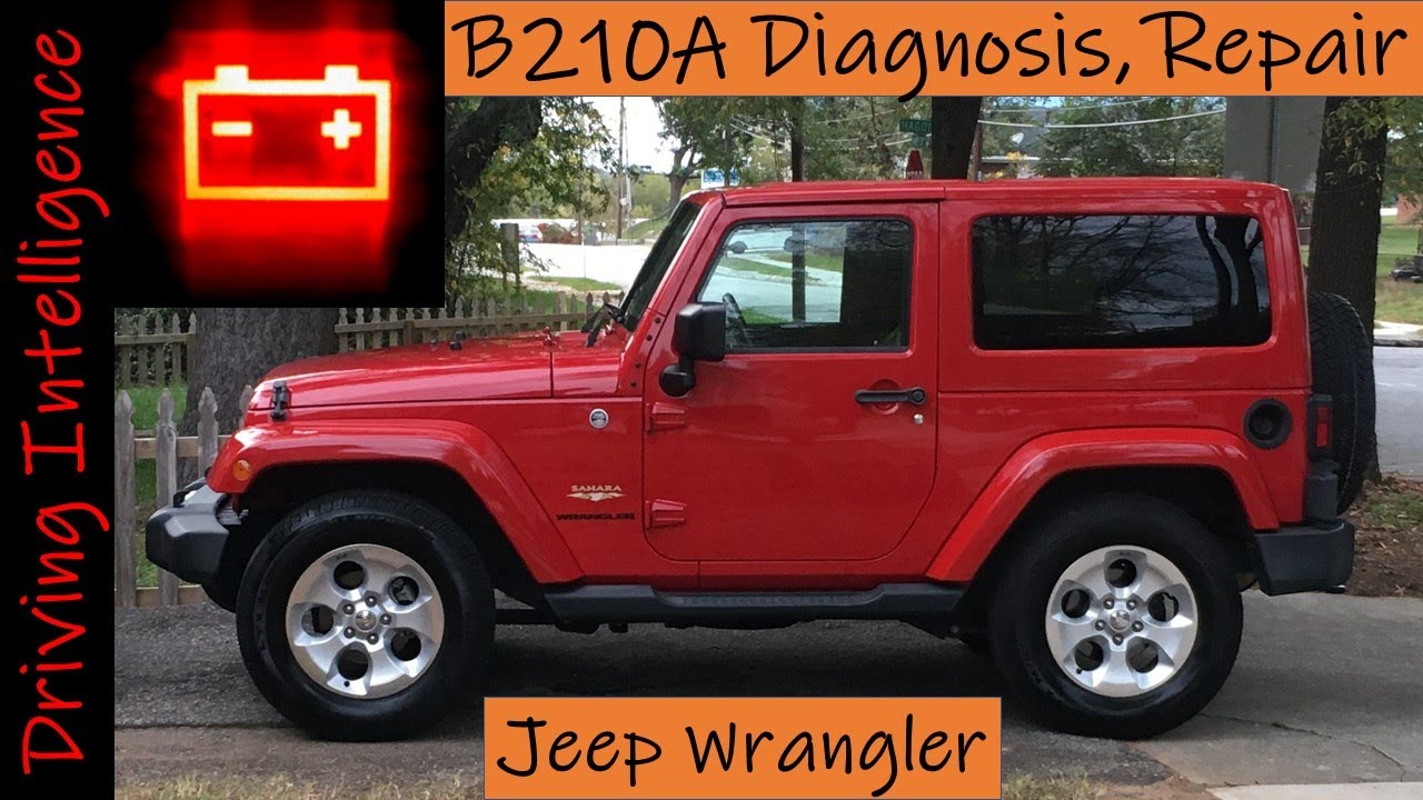 How To Fix Jeep Wrangler B210A System Voltage Low: 3rd Gen '07-'18 Jeep  Wrangler JK Series Part 2 - YouTube