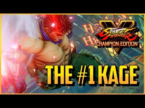 SFV ▰ #1 Kage Tries New Changes & V-Skill 2 【Street Fighter V】