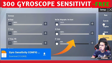 PUBG LITE 300 CONFIG Gyroscope Sensitivity |pubg lite me 300 gyro SENSITIVITY kese kare|#pubglite