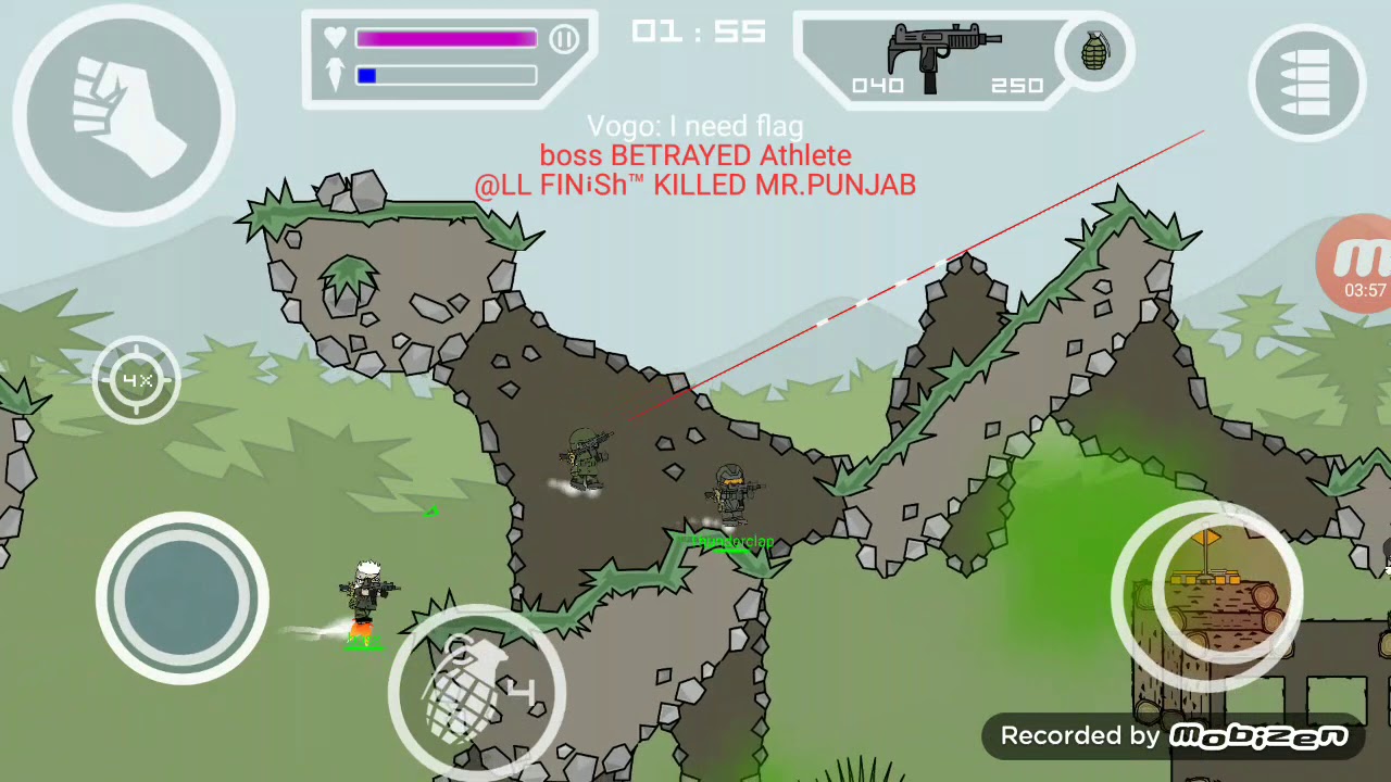 Mini militia Rank promotion.in one game only (no root required ) iOS n android both YouTube