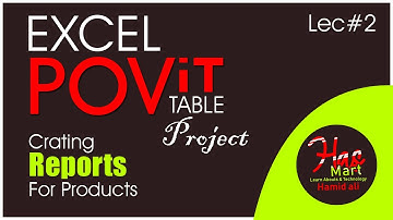 Pivot Table in MS Excel by HasMart