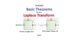 (English)ENA(H) || Ch-14.6 || Basic Theorems for Laplace Transform
