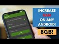 how to increase ram of any android device 2020 with proof,