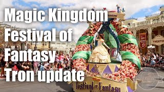 Festival of fantasy return & Tron at Magic Kingdom by WindersRanger 61 views 2 years ago 12 minutes, 3 seconds