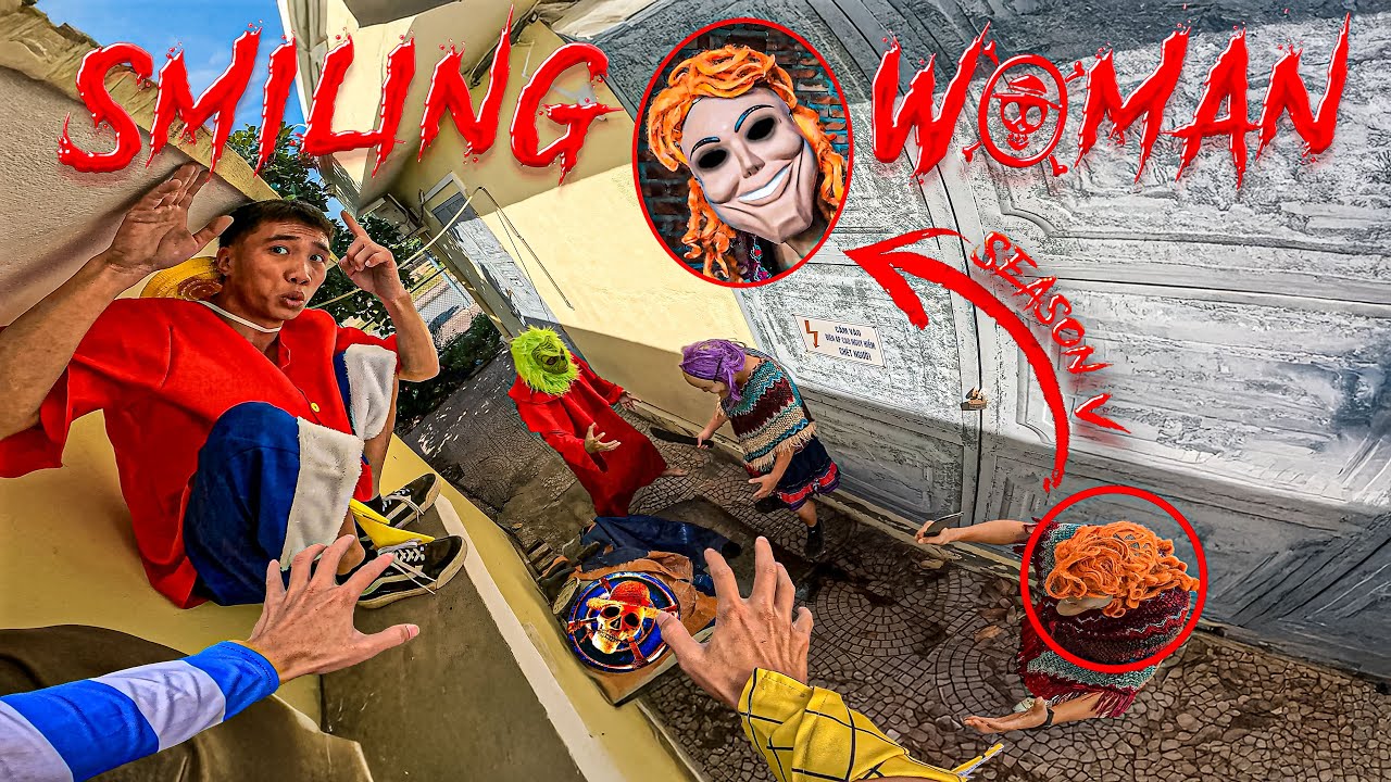 ONE PIECE VS SMILING WOMAN ESCAPE IN REAL LIFE END SEASON 5 | Bubbles Passion