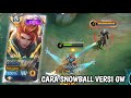 INI CARA GW SELALU SNOWBALL DAN GENDONG TIM PAKE CLAUDE WALAU KONDISI KALAH DAN TERTEKAN! - MLBB