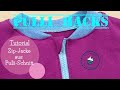 Zipjacke aus Pulli Schnittmuster nähen | Pulli Hacks | DIY Nähanleitung | mommymade