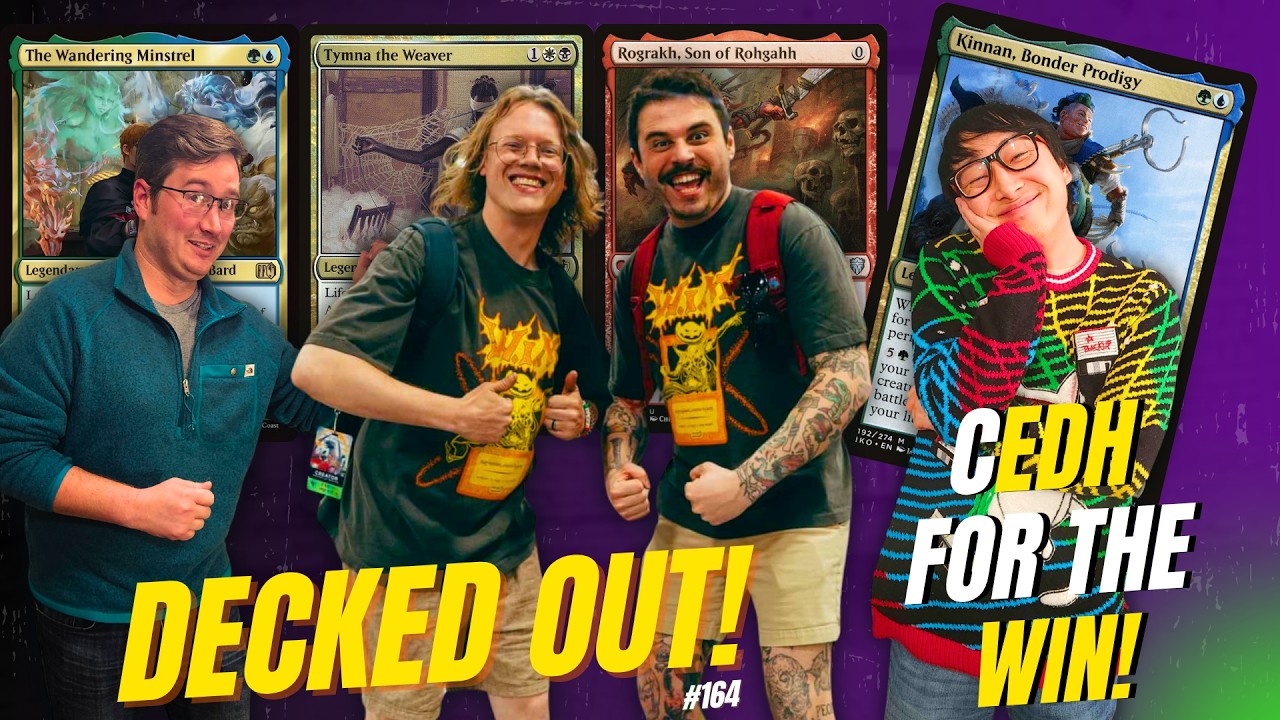 cEDH with PlaytoWin! - Tymna Vs. RogSi Vs. Kinnan Vs. Minstrel - EDH Gameplay Ep 164 thumbnail