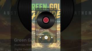 Green Gold Thunder #AustraliaWorldCup #AustraliaFootball #WorldCup2026 #Australia #Aussie