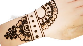 Back hand Beautiful Mehndi Design| Simple Mehandi Designs | Easy Mehndi Designs | Henna Mehndi