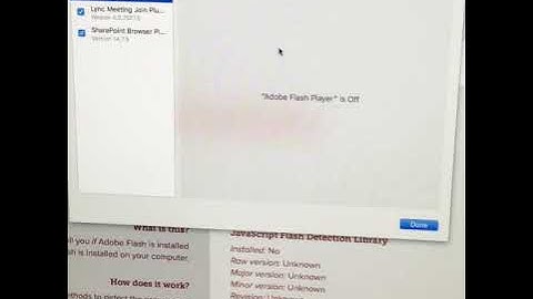 Activating blocked Adobe Flash on Safari on a Mac