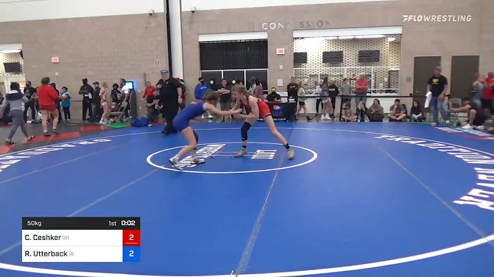 50 Kg 3rd Place - Carley Ceshker, WI Vs Reanah Utt...