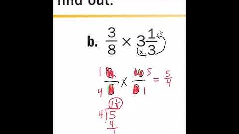 4.4 Multiplying Mixed Numbers