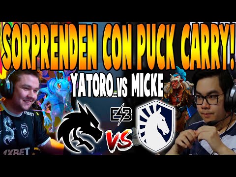 TEAM SPIRIT vs LIQUID [BO2] - SACA PUCK CARRY! "YATORO vs MICKE" - DREAMLEAGUE SEASON 22 DOTA 2