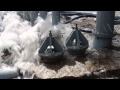 Hydraulic ram pump 8 inches in Cambodia (Video I)