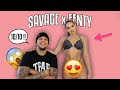 MY BOYFRIEND RATES MY LINGERIE FROM SAVAGE x FENTY!!