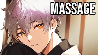 [ASMR 3Dio] Boyfriend whispers & massages your ears ❤ (Ear Massage, Comfort, Sleep Aid)